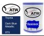 Preview: Toyota, Dark Blue Metallic, 8T5: 500ml Lackdose, von ATW Autoteile West.